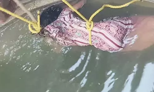 கிணற்றில் இளம் பெண் பிணம்