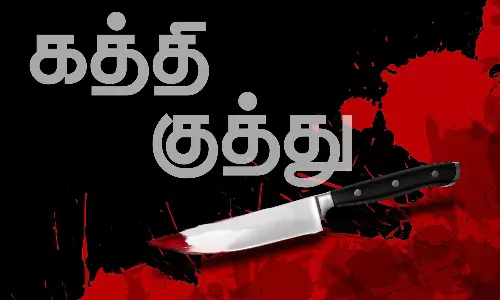 பிளஸ்-2 மாணவருக்கு கத்திக்குத்து: தப்பியோடிய சக மாணவருக்கு வலைவீச்சு