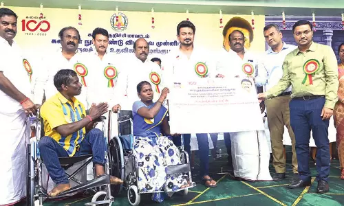 கள்ளக்குறிச்சியில்  ரூ.111 கோடி மதிப்பில் 15 ஆயிரம் பேருக்கு நலத்திட்ட உதவி அமைச்சர் உதயநிதி ஸ்டாலின் வழங்கினார்