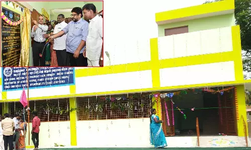 கல்பாக்கம் அணுமின் நிலையம் சார்பில் ரூ.63.25 லட்சம் செலவில் அரசு பள்ளிக்கு புதிய கட்டிடம்