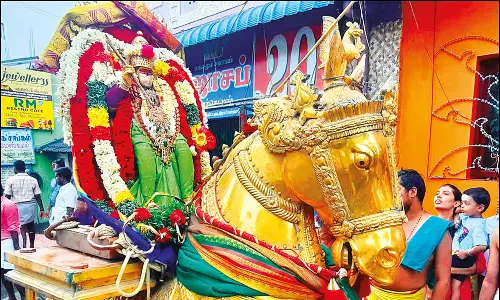 ஆடித்திருக்கல்யாண திருவிழா: ராமேசுவரம் கோவிலில் இன்று அம்பாள் தேரோட்டம்
