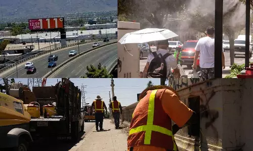 சுட்டெரிக்கும் வெயில் ஒரு புறம்; எகிறும் ஏசி பில் மறுபுறம்: கையை பிசையும் அமெரிக்கர்கள்