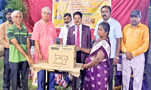 சாகுபுரம் அரிமா சங்கத்தின் புதிய நிர்வாகிகள் பதவியேற்பு