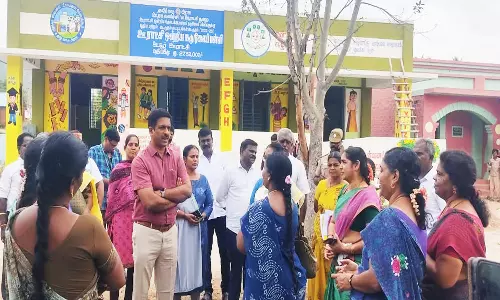 வளர்ச்சி திட்ட பணிகளை கலெக்டர் ஆய்வு