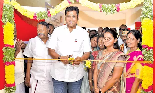 புதிய பகுதிநேர அங்காடி கட்டிடம் திறப்பு