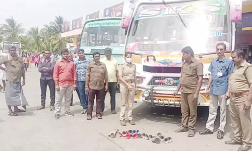 அரசு, தனியார் பஸ்களில் ஏர்ஹாரன்கள் அகற்றம்