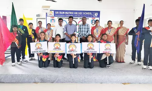 கம்பைநல்லூர்  ஸ்ரீராம் பள்ளியில் பதவி ஏற்பு விழா