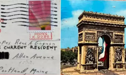 54 வருடம் கழித்து வந்து சேர்ந்த தபால் அட்டை- பெண்ணின் பேஸ்புக் பதிவு வைரல்