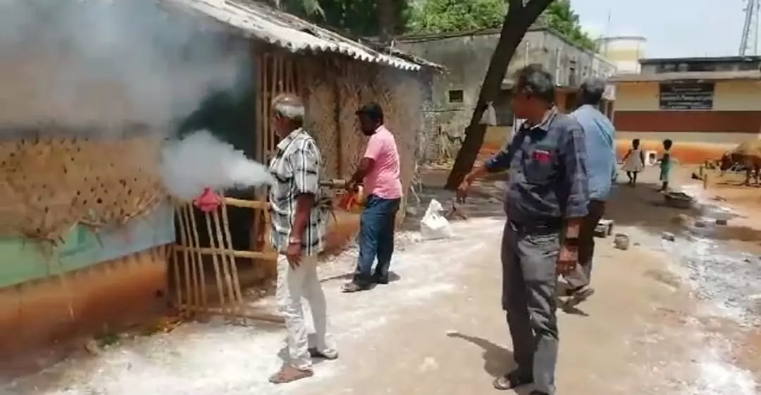 டெங்கு தடுப்பு பணிகள் தீவிரம் டெங்கு தடுப்பு பணிகள் தீவிரம்