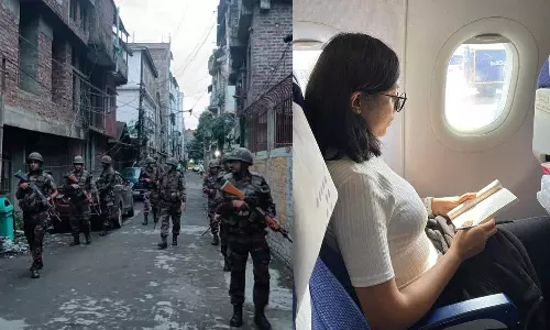 அரசு அனுமதி மறுத்த போதும் மணிப்பூருக்கு புறப்பட்டுச் சென்ற மகளிர் ஆணைய தலைவி