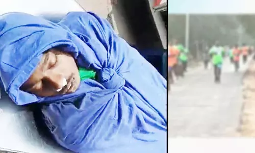 மாரத்தான் போட்டியில் பங்கேற்ற என்ஜினீயரிங் கல்லூரி மாணவர் மாரடைப்பால் மரணம்