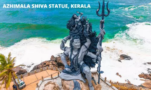 ஆழிமலை சிவன் கோவில் வரலாறும்... 58 அடி உயர கங்காதேஸ்வரர் சிலையும்...