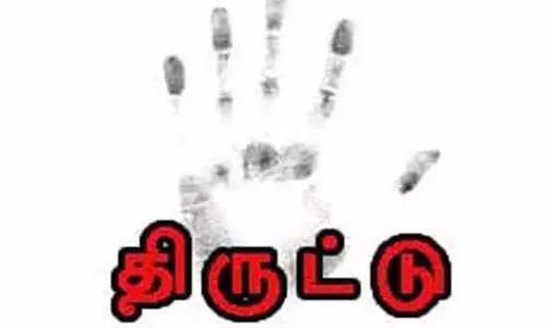 முருகன் கோவிலில் வெள்ளி வேல் திருட்டு