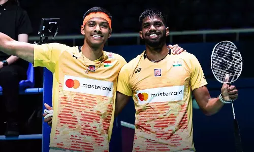 கொரிய ஓபன் பேட்மிண்டன்: இந்தியாவின் சாத்விக்- சிராஜ் ஜோடி சாம்பியன்