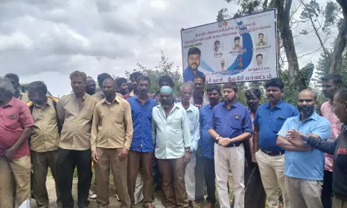 தூய்மை பணியாளர் சங்க பெயர் பலகை திறப்பு விழா