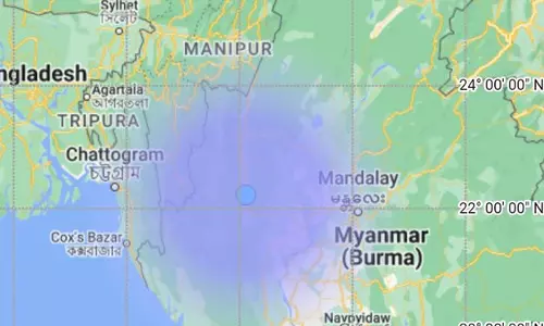 மியான்மரில் நிலநடுக்கம்- ரிக்டர் அளவில் 4.4ஆக பதிவு