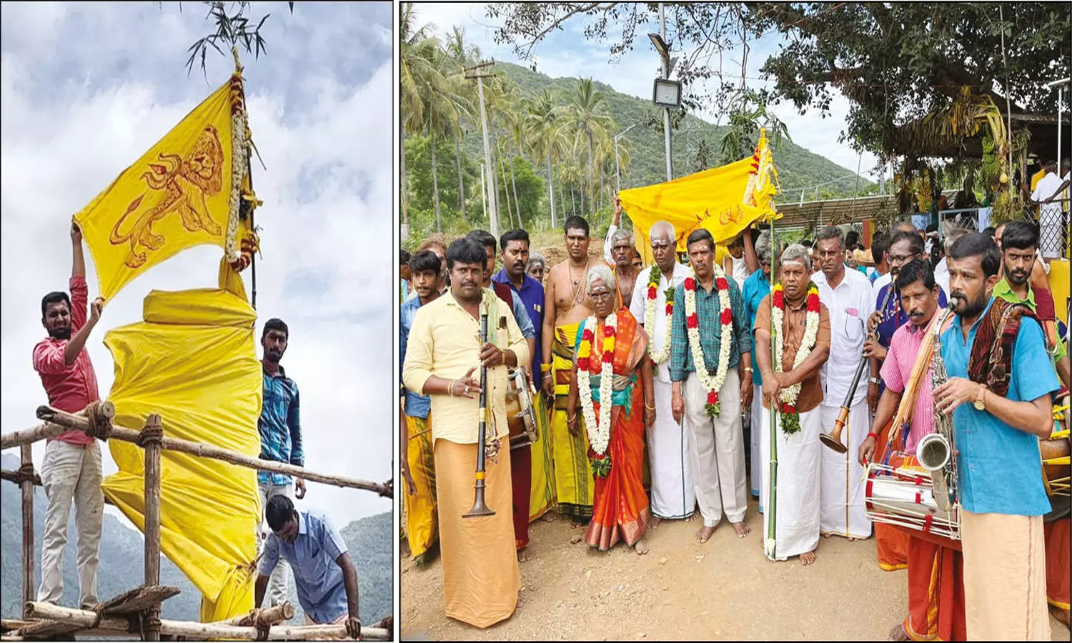 வனபத்ரகாளியம்மன் கோவிலில் குண்டம் திருவிழா கொடியேற்றம்
