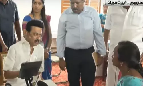 தர்மபுரியில் மகளிர் உரிமைத்தொகை திட்ட விண்ணப்ப பதிவு முகாம்- முதலமைச்சர் தொடங்கி வைத்தார்