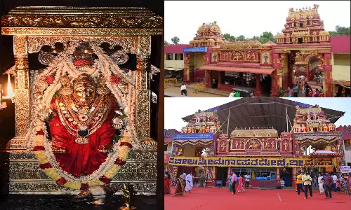 சிவலிங்க வடிவில் அம்மன்... துர்க்கா பரமேஸ்வரி அம்மன் கோவில்