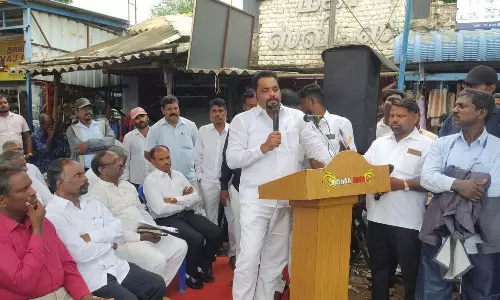 மீஞ்சூரில் அனைத்து கிறிஸ்தவ திருச்சபைகள் கண்டன ஆர்ப்பாட்டம்