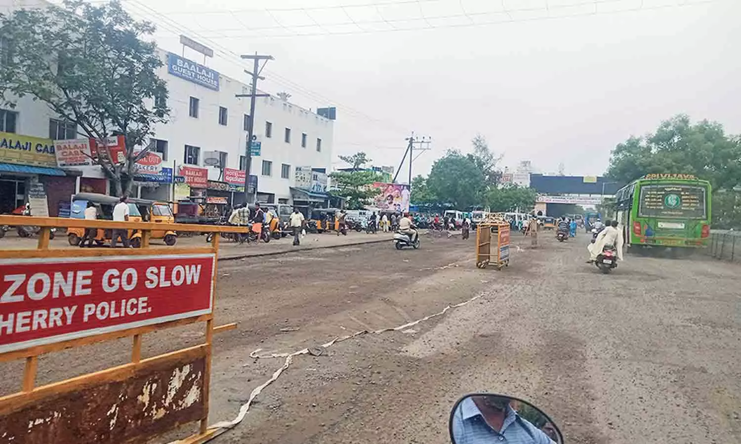 தூசி மண்டலமான மறைமலை அடிகள் சாலை தூசி மண்டலமான மறைமலை அடிகள் சாலை