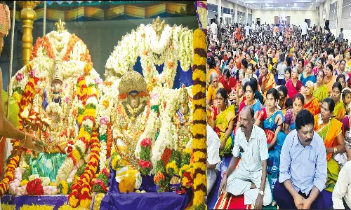 ராமேசுவரம் கோவிலில்சுவாமி-அம்பாள் திருக்கல்யாணம்: திரளான பக்தர்கள் பங்கேற்பு
