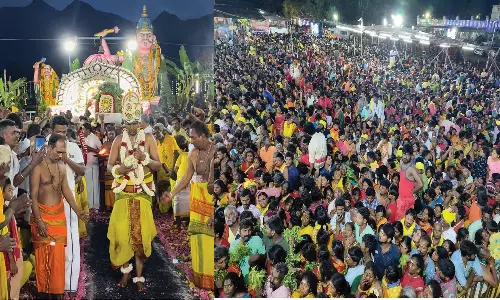 மேட்டுப்பாளையம் வனபத்ரகாளியம்மன் கோவிலில் ஆயிரக்கணக்கான பக்தர்கள் குண்டம் இறங்கி வழிபாடு