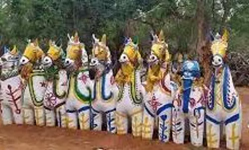 பொன்னமராவதி அருகே புரவி எடுப்பு விழா