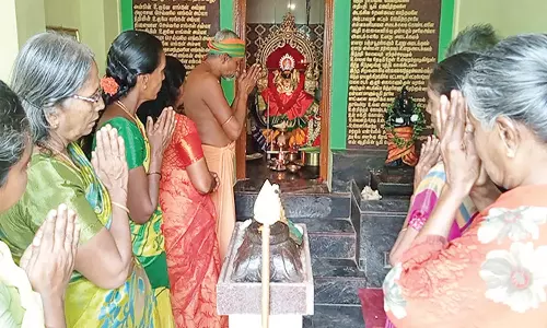 கோவில்பட்டி அருகே பூமாதேவி ஆலயத்தில் அன்னதான சிறப்பு பூஜை