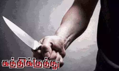ஜெயிலில் இருந்து வந்த 10-வது நாளில் வாலிபருக்கு கத்திக்குத்து