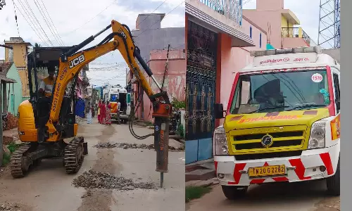 குடிநீர் குழாய் அமைக்கும் பணியை விரைந்து முடிக்க வேண்டும்