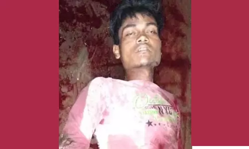 தண்டவாளத்தில் படுத்து வாலிபர் தற்கொலை