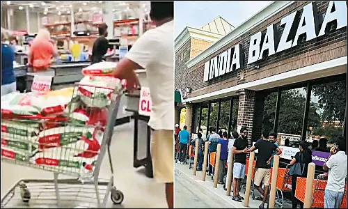 ஏற்றுமதி தடை எதிரொலி: ஆஸ்திரேலியா முதல் அமெரிக்கா வரை அடித்துப்பிடித்து அரிசி வாங்கும் இந்தியர்கள்