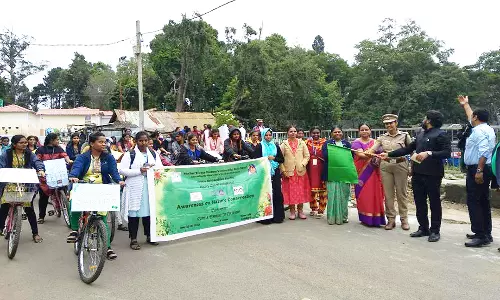 கொடைக்கானலில் சைக்கிள் பேரணி