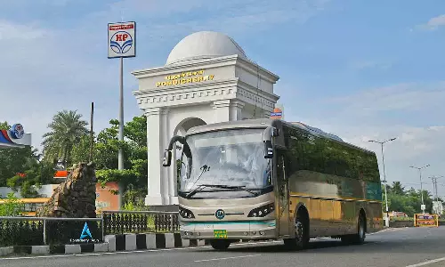 புதுச்சேரியில்  25 மின்சார பஸ்கள்  இயக்க ஏற்பாடு