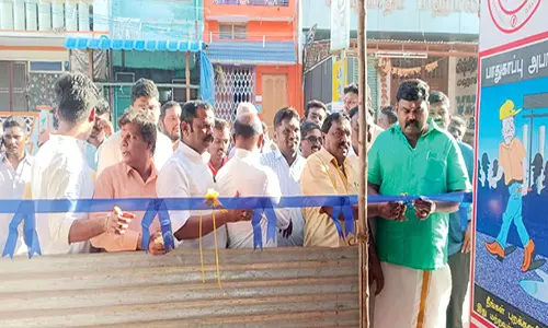 சங்கரன்கோவில் ஆடித்தபசை முன்னிட்டு மின்வாரிய சிறப்பு முகாமில் டிஜிட்டல் வாகனம் மூலம் விழிப்புணர்வு- ராஜா எம்.எல்.ஏ. தொடங்கி வைத்தார்