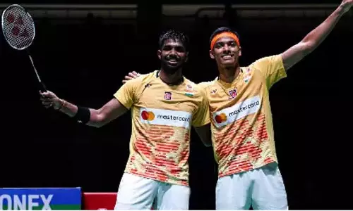 ஜப்பான் ஓபன் பேட்மிண்டன் - சாத்விக், சிராக் ஜோடி 2வது சுற்றுக்கு முன்னேற்றம்