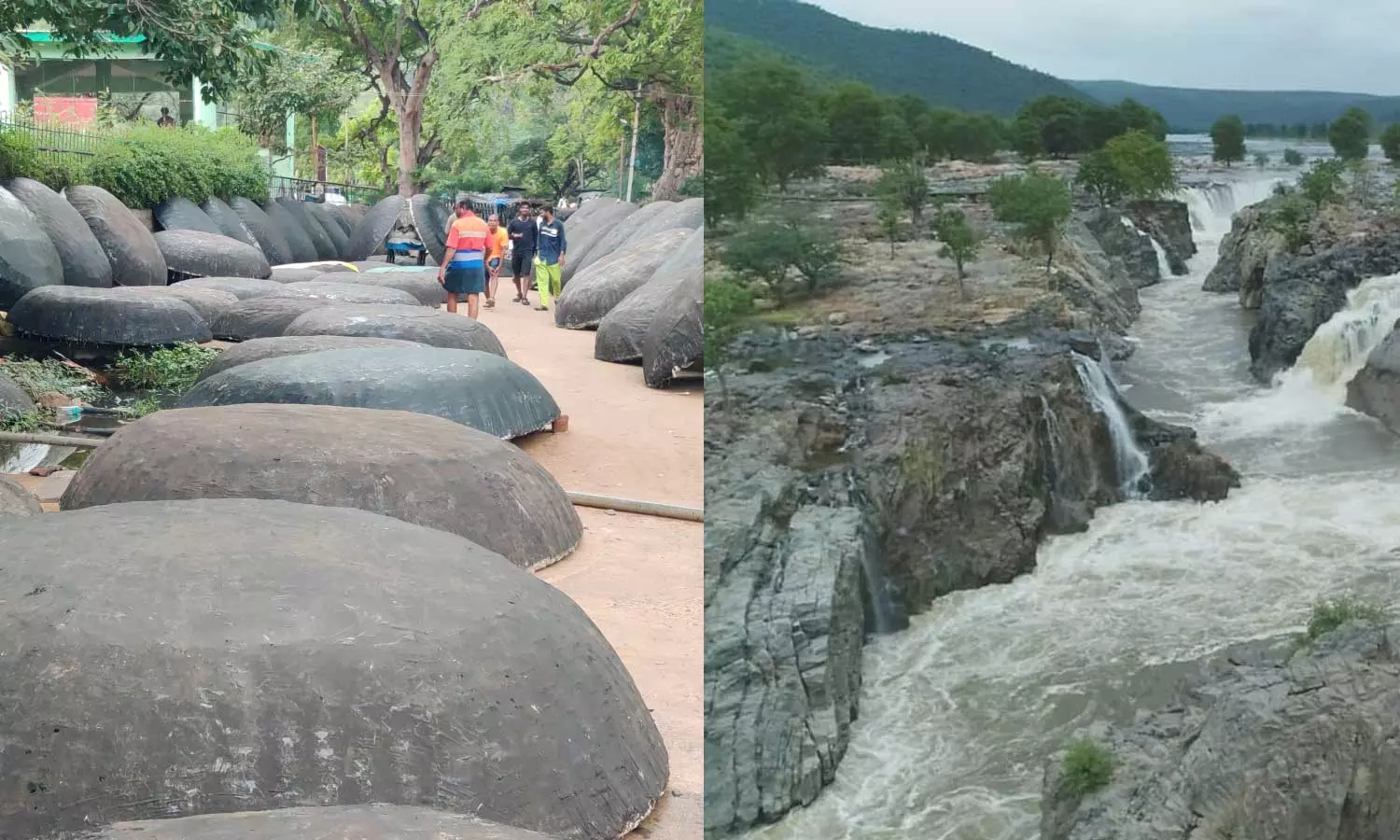 கர்நாடகா காவிரி நீர்பிடிப்பு பகுதியில் கனமழை கொட்டியது: ஒகேனக்கல்லுக்கு நீர்வரத்து 15 ஆயிரம் கனஅடியாக அதிகரிப்பு