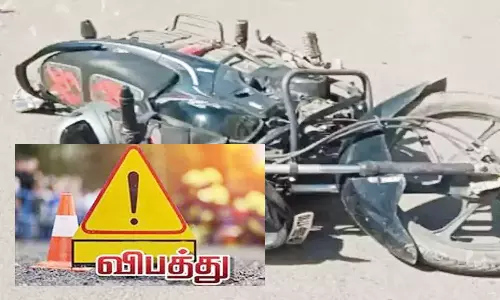 மாடு மீது பைக் மோதி ஒருவர் சாவு