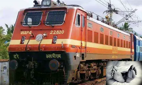 திருப்பூரில் ரெயிலில் அடிபட்டு தொழிலாளி சாவு