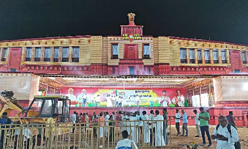 ராமேசுவரத்தில் பா.ஜ.க.வினர் குவிந்தனர்- அமித்ஷா வருகையால் உச்சக்கட்ட பாதுகாப்பு