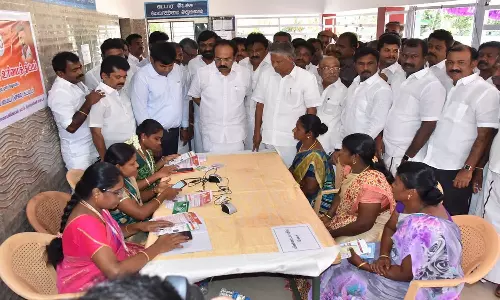 நெல்லை மாவட்டத்தில்  643 பயனாளிகளுக்கு ரூ.5 கோடி மதிப்பீட்டில் நலத்திட்ட உதவிகள்- அமைச்சர் தங்கம் தென்னரசு வழங்கினார்