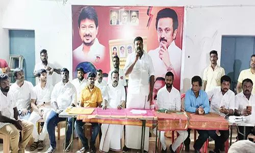 பனவடலிசத்திரத்தில் தி.மு.க. இளைஞரணி சார்பில் இல்லம் தேடி உறுப்பினர் சேர்க்கை முகாம்- ராஜா எம்.எல்.ஏ. தொடங்கி வைத்தார்