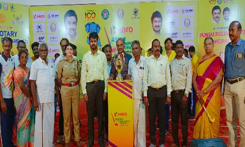 ஆசிய ஆண்கள் ஆக்கி போட்டி கோப்பை அறிமுக விழா