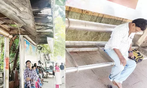 நிழற்குடைகள் மாயம்- சென்னை பஸ் நிறுத்தங்களில் அடிப்படை வசதிகள் எங்கே?