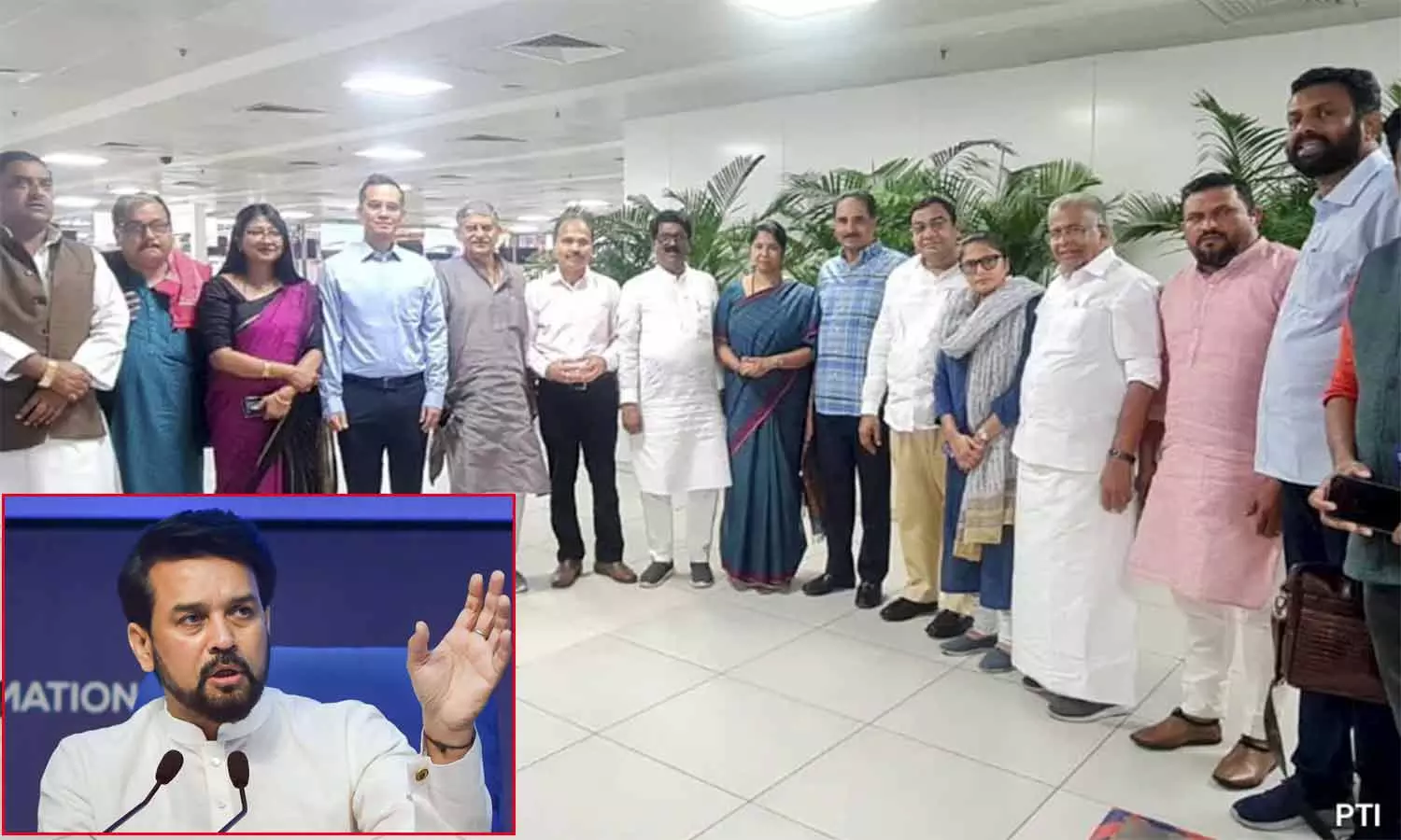 மணிப்பூரில் இருந்து திரும்பும்போது.. எதிர்க்கட்சிகளின் எம்.பி.க்களுக்கு பா.ஜ.க. சவால்