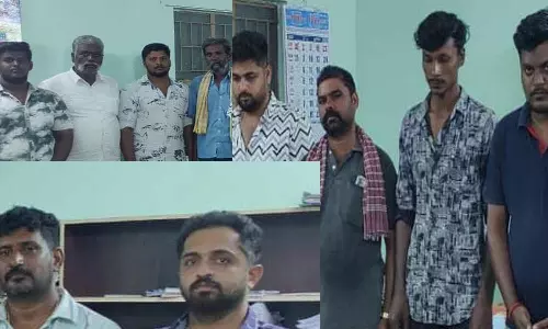 வேடசந்தூர் அருகே சேவல் சண்டை சூதாட்டம் நடத்திய 10 பேர் கைது