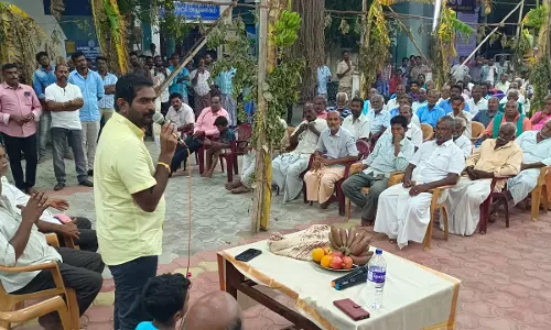 மார்க்கெட் அமைப்பது குறித்து  ஆலோசனை கூட்டம்