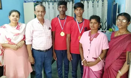 தேசிய கபடி போட்டியில் தங்கம் வென்று சாதனை