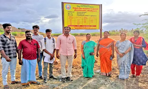 களக்காடு அருகே 50 ஏக்கர் கோவில் நிலங்கள் மீட்பு- அதிகாரிகள் நடவடிக்கை